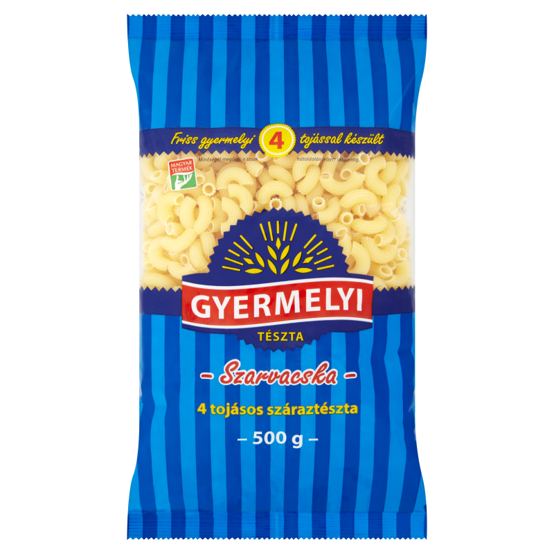 Gyermelyi 4 tojásos Szarvacska 500g